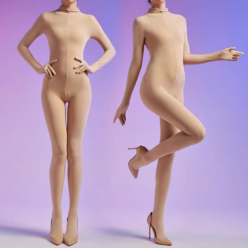 全身展示连体丝袜男女款式